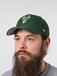 Бейсболка 47 BRAND арт. K-MVP13WBV-DGA Milwaukee Bucks NBA (темно-зеленый)